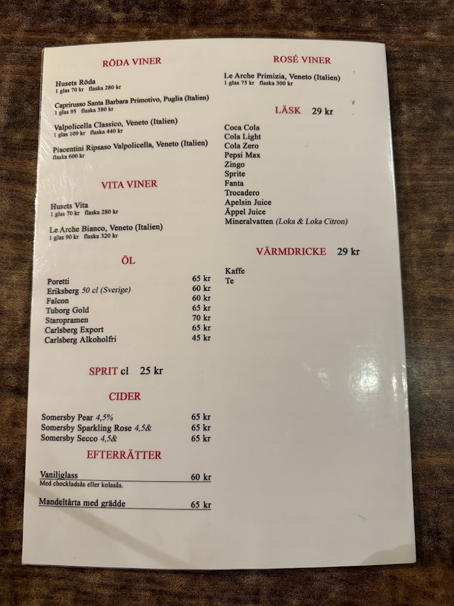 Menu Pizzeria Buona Sera-8