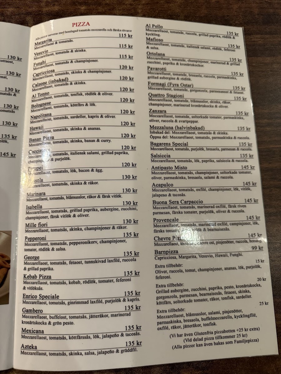 Menu Pizzeria Buona Sera-9